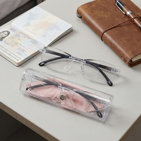 قطعتان من نظارات بلو إيزي للبصريات، نظارات حجب الضوء الأزرق، تعديل تلقائي مضاد للوهج للأشعة فوق البنفسجية، نظارات تسهل إجهاد العين من قارئات ألعاب شاشة الكمبيوتر للنساء والرجال مع قطعة قماش وحقيبة in Kuwait