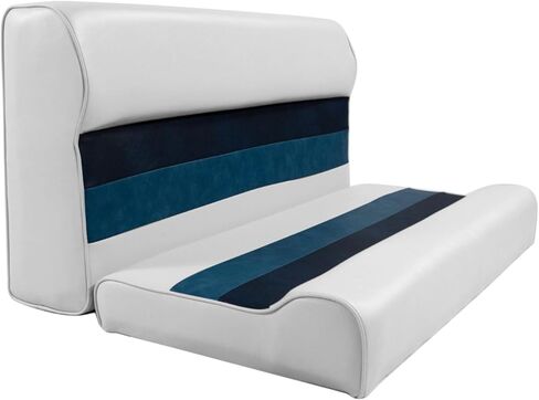 طقم وسائد مقعد بونتون من سلسلة بريميوم 37 بوصة 3001-AADK أبيض/كحلي/أزرق (تباع القاعدة منفصلة 3010-AA) in Kuwait