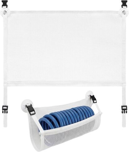 أرجوحة خرطوم غسيل القارب، تخزين خرطوم غسيل بالضغط البحري ملفوف باللون الأبيض لجميع أنواع القوارب، بما في ذلك القوارب القابلة للنفخ والقوارب السريعة واليخوت in Kuwait