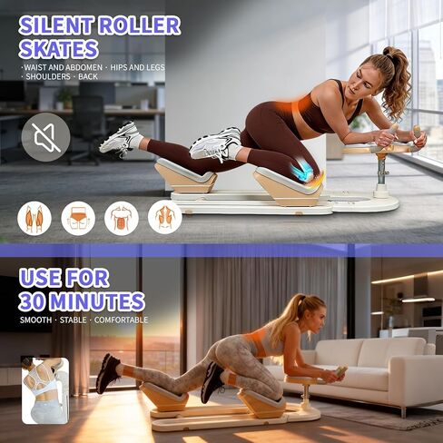 Spine Twist and Stretch Trainer, Detachable Back Stretcher Machine, Adjustable Exercise Equipment for Lower Back Pain Relief, Spine Decompression, Leg Stretching & Core Activation in Saudi Arabia