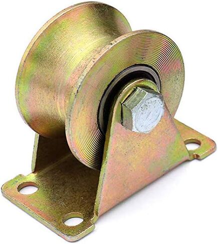 Roller Wheels, Sliding Gate Roller,Colour Galvanizing,Heavy Duty Barn Door Casters,45# Steel Slide Hardware,for Frame,Industrial Machines Carts,Wire Rope Rail(100mm)(120mm) in Saudi Arabia