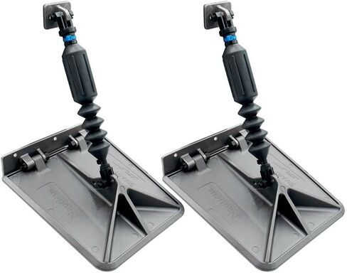 Nauticus SX 9.5 x 10 Smart Tabs 18-22' Boats w/80lb Actuators - 150-240HP - Gunmetal Grey in Kuwait