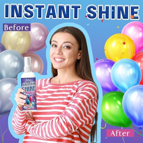 Balloon Shine Spray, Decorative Balls Balloon Shine Spray, Balloon Shine Spray for Balloons, Balloon Spray Shine in Kuwait