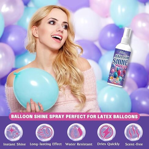 Balloon Shine Spray, Decorative Balls Balloon Shine Spray, Balloon Shine Spray for Balloons, Balloon Spray Shine in Kuwait