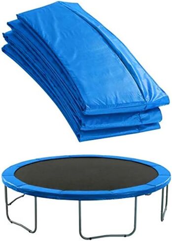 Trampoline Surround Pad Outdoor Trampoline Replacement Safety Mat for Round PVC Spring Cover Trampoline Mattress Edge Protector Foam Pad Crash Enclosure in Saudi Arabia