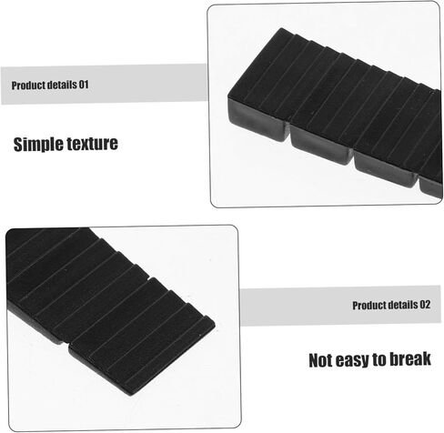 Tofficu 72Pcs Heavy Duty Leveling Shims for Furniture Plastic Wedges for Toilets and Cabinets Noise Reducing Shims for Stable Support Tile Versatile Levelers for Home Use in Saudi Arabia