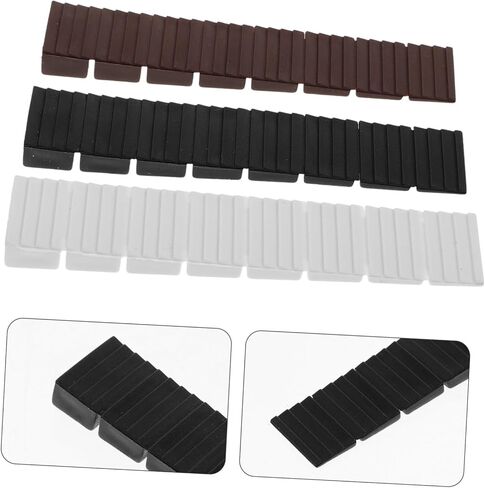 Tofficu 72Pcs Heavy Duty Leveling Shims for Furniture Plastic Wedges for Toilets and Cabinets Noise Reducing Shims for Stable Support Tile Versatile Levelers for Home Use in Saudi Arabia