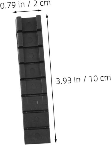 KALLORY 30Pcs Furniture Leveling Shims Versatile Plastic Levelers for Cabinets Tables Chairs Lightweight Portable Wedge Shims for Uneven Floors Reusable Practical Furniture in Saudi Arabia