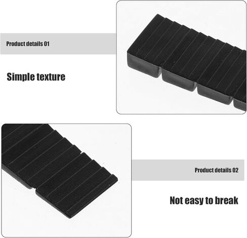 Uonlytech 72Pcs Furniture Leveling Shims Plastic Wedges for Cabinets Tables and Toilets Durable Slip Levelers for Noise Reduction and Stability Versatile Support in Saudi Arabia