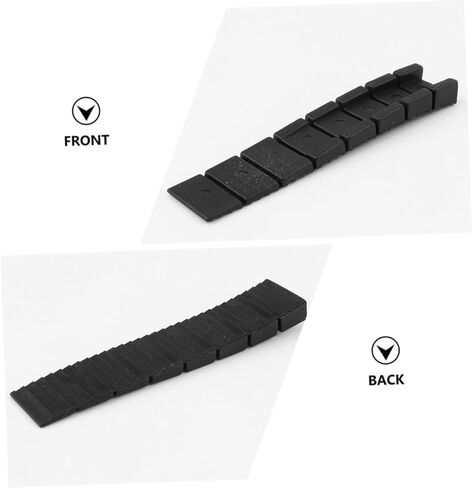 TEHAUX 30pcs Adjustable Plastic Furniture Leveling Shims for Uneven Floors Multi-Purpose Wedge Shims for Tables Cabinets and Chairs in Saudi Arabia