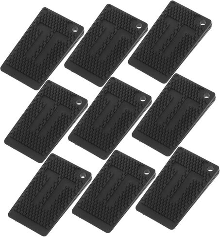 20Pcs Plastic Leveling Shims for Furniture Easy Installation Wedges for Wobbly Tables Chairs Cabinets Floor Protector for Uneven Surfaces in Saudi Arabia