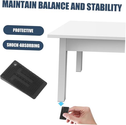 20Pcs Plastic Leveling Shims for Furniture Easy Installation Wedges for Wobbly Tables Chairs Cabinets Floor Protector for Uneven Surfaces in Saudi Arabia