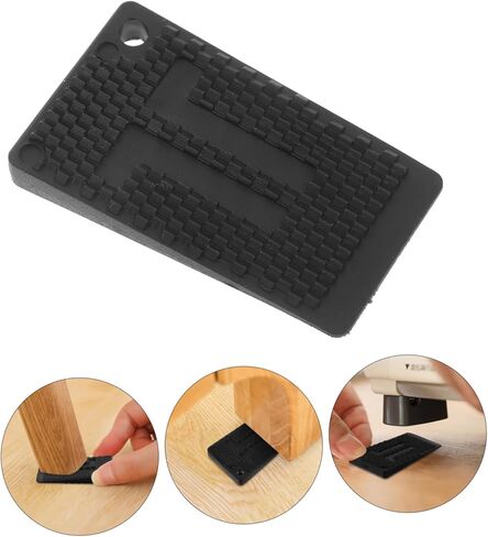 20Pcs Plastic Leveling Shims for Furniture Easy Installation Wedges for Wobbly Tables Chairs Cabinets Floor Protector for Uneven Surfaces in Saudi Arabia
