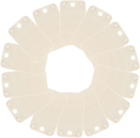 POPETPOP 30pcs Multi-Purpose Plastic Leveling Shims for Furniture Toilet and Table Height Adjustment Sturdy Shims for DIY Projects for Cabinets and Uneven Surfaces in Saudi Arabia