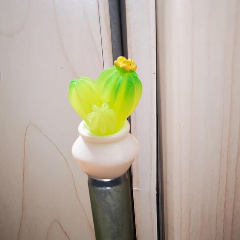 Cute Mini Creative Yellow Cactus Hinge Heads Decorative Topper Set 6PCS, Home Decoration,Magnetic Hinge Head Toppers Door Hinge in Saudi Arabia
