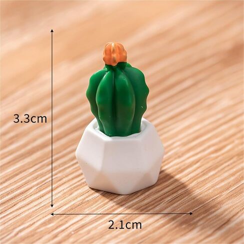 Cute Mini Creative Orange Blossom Cactus Hinge Heads Decorative Topper Set 6PCS, Home Decoration,Magnetic Hinge Head Toppers Door Hinge in Saudi Arabia
