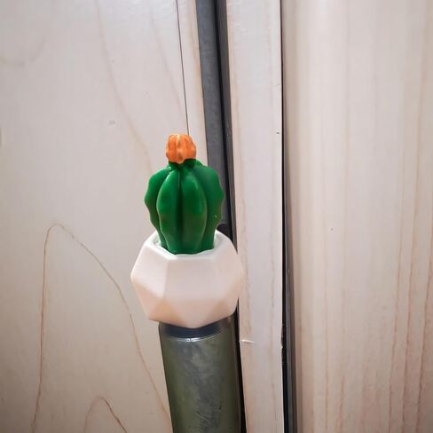 Cute Mini Creative Orange Blossom Cactus Hinge Heads Decorative Topper Set 6PCS, Home Decoration,Magnetic Hinge Head Toppers Door Hinge in Saudi Arabia