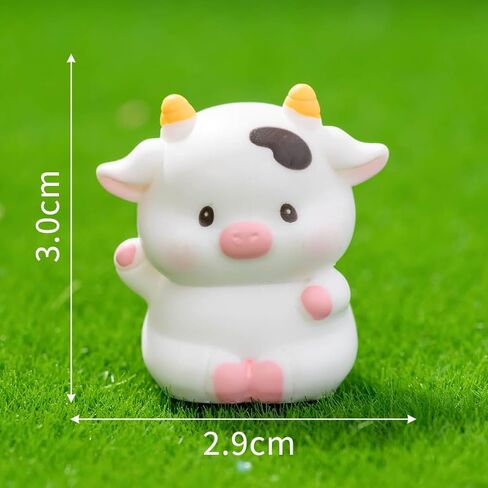 Cute Mini Creative Say Hello, Cow Hinge Heads Decorative Topper Set 3PCS, Home Decoration,Magnetic Hinge Head Toppers Door Hinge in Saudi Arabia