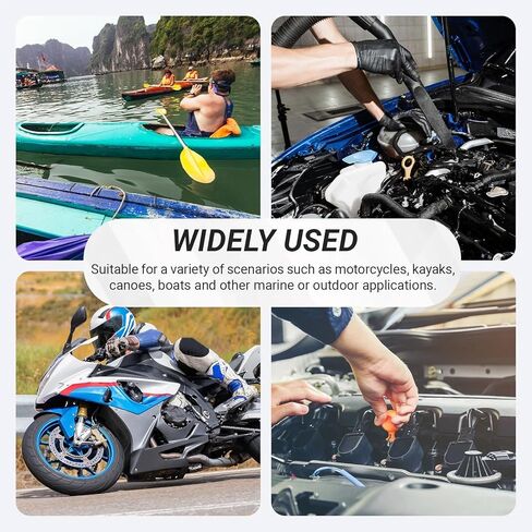 20 Pcs 1/4"-20 x 3/4" Rubber Well Nuts Neoprene Expansion Brass Nuts in Kuwait