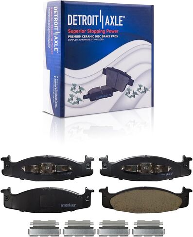 Detroit Axle - Rear Brake Shoes for 2012-2019 Nissan Versa Note Micra, 2013 2014 2015 2016 2017 2018 Premium Brake Shoes Replacement in Saudi Arabia