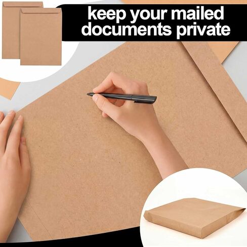 15 PCS 14 × 18 × 2 بوصة كتالوج الكتالوج القابل للتوسيع الكبيرة مانيلا كرافت قشور وختم مظاريف ضوء كبير للرسائل البريدية لمستندات منزل المكتب صور تخزين الصور in Saudi Arabia