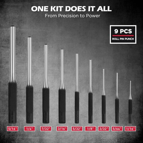 مجموعة لكمة وإزميل مكونة من 25 قطعة مع مثاقب دبوس ملفوفة، تتضمن مدببًا ودبوسًا ولكمات مركزية وأزاميل باردة لأعمال المعادن والسيارات والاستخدام الحرفي in Kuwait