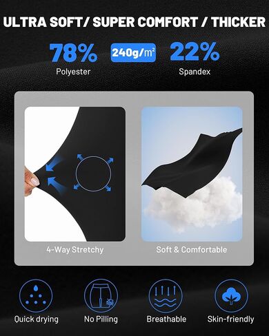 Moozava Women's Biker Shorts 4"/6"/8" High Waisted Tummy Control Workout Gym Yoga Running Volleyball Spandex Shorts 3 Pockets in Kuwait