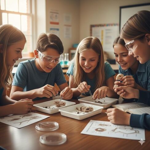 كريات بومة كبيرة (عبوة من 15 قطعة) للتشريح في الفصل الدراسي، 1.5 بوصة وأطول، معبأة بالكامل بالعظام in Kuwait