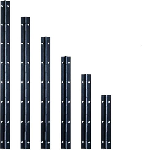 16 بوصة 270 درجة طويلة الثقيلة البيانو المستمر المفصلي الأثاث الأجهزة 2 قطعة (فضي) in Kuwait