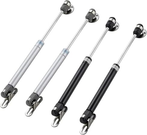 30N-200N الغاز الربيع خزانة المفصلي النحاس الأساسية رفع دعم الهيدروليكية خزانة المطبخ الباب 2/4 قطعة (10 كجم 100N-1,4 قطعة) in Kuwait