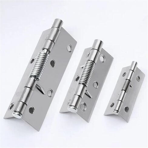 Stainless Steel Automatic Rebound with Spring Cabinet Window Door Folding Hinges Furniture Supplies 1Pcs(3 Inch) in Saudi Arabia