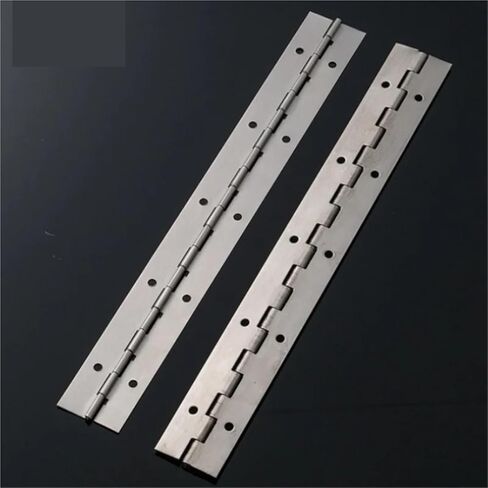 مفصل بيانو مستمر من الفولاذ المقاوم للصدأ 270 درجة 6-24 بوصة مع أثاث خزانة لولبية 2 قطعة (16 بوصة) in Kuwait