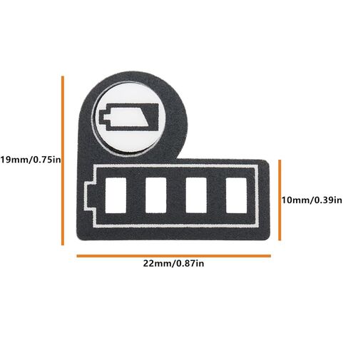 10 قطعة ملصق LED للبطارية 22x19x10 مللي متر متوافق مع ماكيتا BL1830 BL1430 in Kuwait