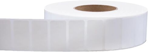 2 x 1 Thermal Transfer Perforated White Labels, 3″ Inch Core, 5500 Count - Label Paper for Thermal Printer Labels, Permanent Adhesive, Suitable for Various Industries in Saudi Arabia