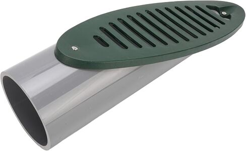 Keenso Removable Grating, Slanted PVC Drainage Channel, Efficient Drainage System for Outdoor Use in Saudi Arabia
