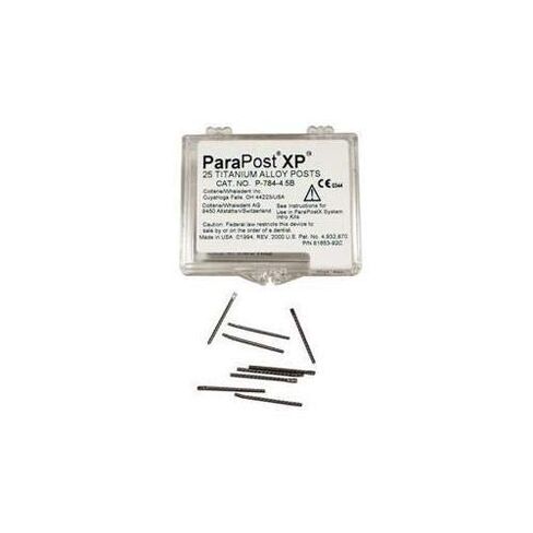 Coltene Whaledent P784-5 ParaPost XP Titanium Alloy Posts .050" Red 10/Pk in Kuwait