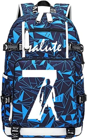 FANwenfeng Soccer Player 7 Luminous Multifunction Backpack Travel Football Fans Bag For Men Women (Style 12) in Saudi Arabia
