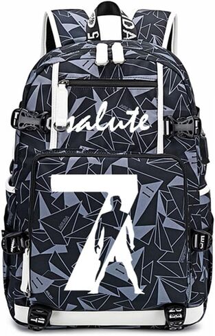 FANwenfeng Soccer Player 7 Luminous Multifunction Backpack Travel Football Fans Bag For Men Women (Style 12) in Saudi Arabia