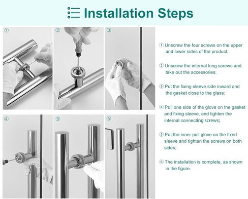 Modern Door Pull Handles for Sliding Barn and Glass Doors Easy Installation and Commercial Grade Interior/Exterior H Shape Design in Saudi Arabia