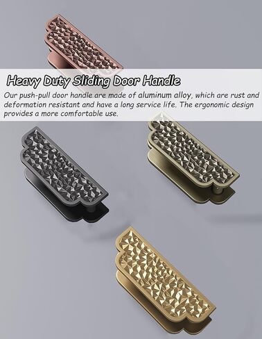 Aluminum Chinese Style Pull Handles for Wood/Glass Gate Commercial Double Side Entry Handle Hardware Push Pull Door Handles (Color: Style4 Size: 20X10cm/7.9"X3.9") in Saudi Arabia