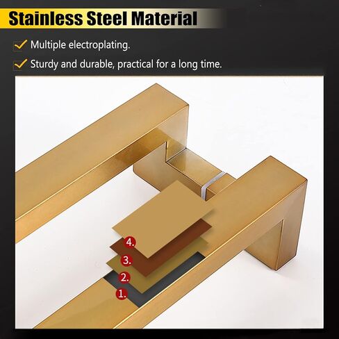 Modern Commercial Grade Stainless Steel Door Pull Handles for Barn Bar and Glass Doors in Saudi Arabia