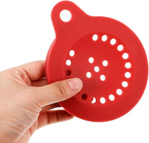 LABRIMP Silicone Popcorn Popper Lid Multi-Hole Microwave Safe Reusable Cover for Even Heating Replacement Lid 5.27X4.25X0.51 Inch in Saudi Arabia