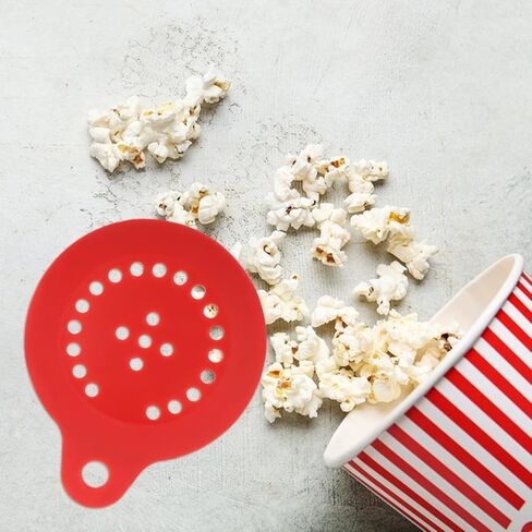 LABRIMP Silicone Popcorn Popper Lid Multi-Hole Microwave Safe Reusable Cover for Even Heating Replacement Lid 5.27X4.25X0.51 Inch in Saudi Arabia
