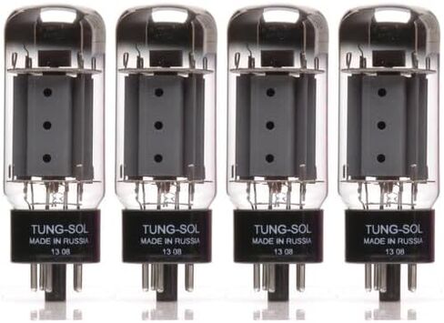 Quad of Tung-Sol 7581A New Production Power Vacuum Tube in Kuwait