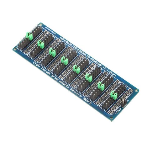 Programmable Resistor Board 0.1-9999999 Ohm 8-Section 0.1R Step Accuracy 1% Tolerance Electronic Component in Saudi Arabia