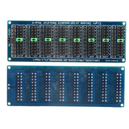 Programmable Resistor Board 0.1-9999999 Ohm 8-Section 0.1R Step Accuracy 1% Tolerance Electronic Component in Saudi Arabia
