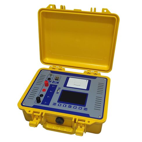 Transformer DC Resistance Tester Meter with High-Speed Micro Controller Output Current Automatic, 10A, 5A, 1A, 300mA, 100mA,<5mA Resolution 0.1 μ Ω Accuracy 0.2% Anti-Interference Ability in Saudi Arabia