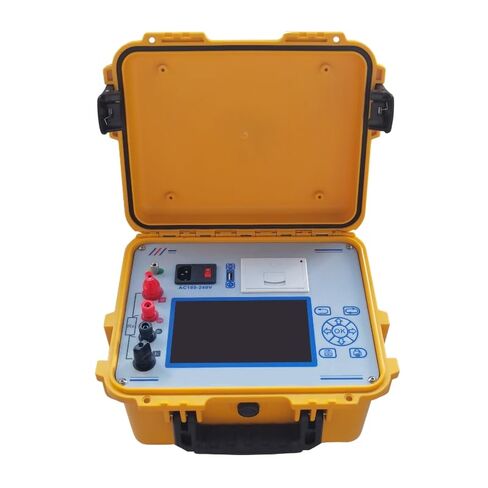 Transformer DC Winding Resistance Testing Machine with Output Current 20A, 10A, 5A, 1A, 200mA, 100mA, ≤ 10mA Resolution 0.1 μ Ω Accuracy 0.2% High-Speed Microcontroller in Saudi Arabia