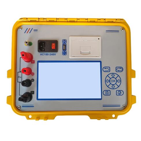 Transformer DC Winding Resistance Testing Machine with Output Current 20A, 10A, 5A, 1A, 200mA, 100mA, ≤ 10mA Resolution 0.1 μ Ω Accuracy 0.2% High-Speed Microcontroller in Saudi Arabia