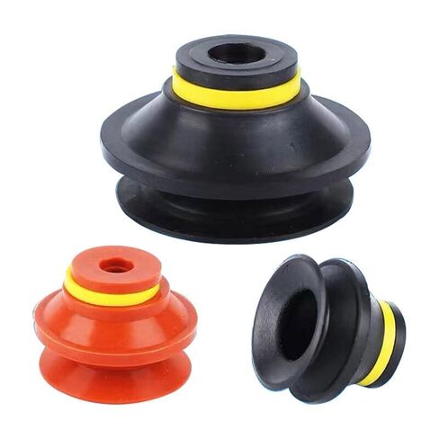 PyAB تموج فراغ مصاصة B10-2 B15-2 B20 B30-2 B40 B50 أحمر طبقة مزدوجة كوب شفاط المكنسة الكهربائية (B20 أحمر) in Saudi Arabia